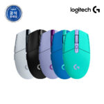 로지텍g 로지텍코리아 공식 G304 LIGHTSPEED 게이밍 마우스 화이트 연결방식 무선
