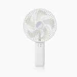 [26년 업그레이드] 프롬비 윈드스핀 빅팬 무선 폴더블 휴대용 선풍기 FB150 스노우화이트
